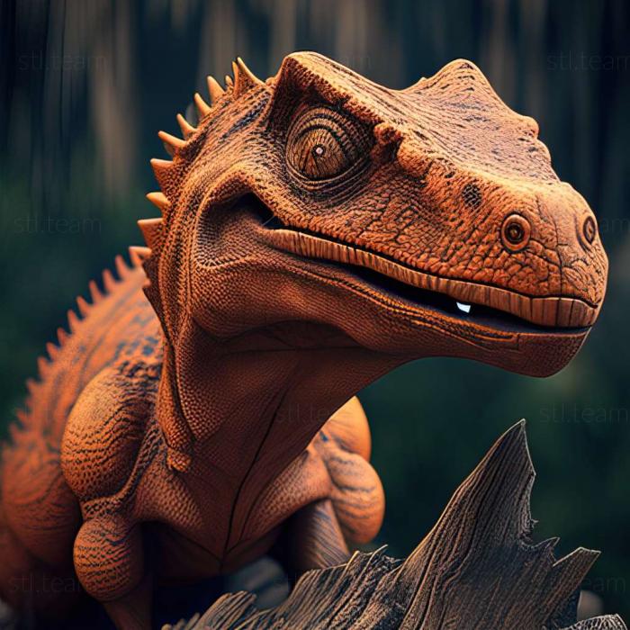 3D model Nanshiungosaurus (STL)